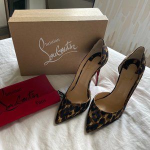Christian Louboutin Iriza 100 Soie Leo